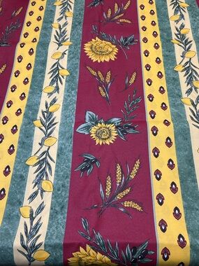 A Touch of Provence French Country Coated Tablecloth 60”x 94”